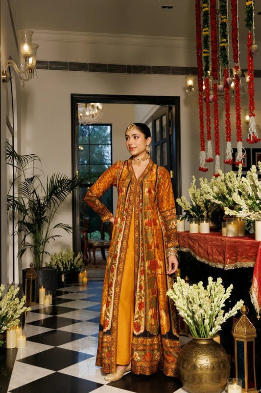Exclusive Mustard MG SHIV - Indian Dress House 786