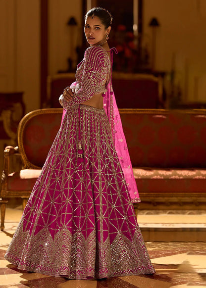 Exclusive Pink & Gold SYPL - Indian Dress House 786