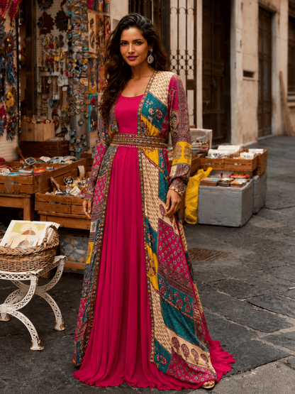 Exclusive Pink MC SYPDO - Indian Dress House 786