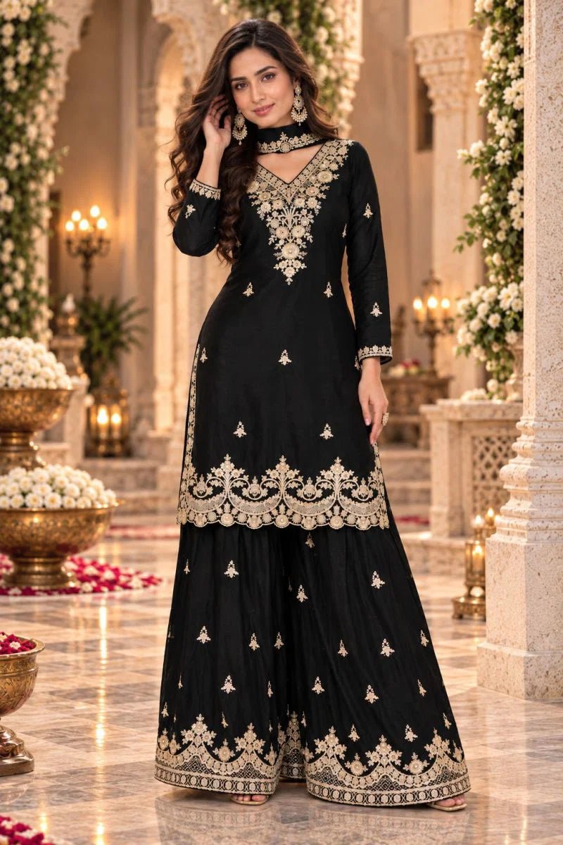 Exclusive Sharara AURS - Indian Dress House 786