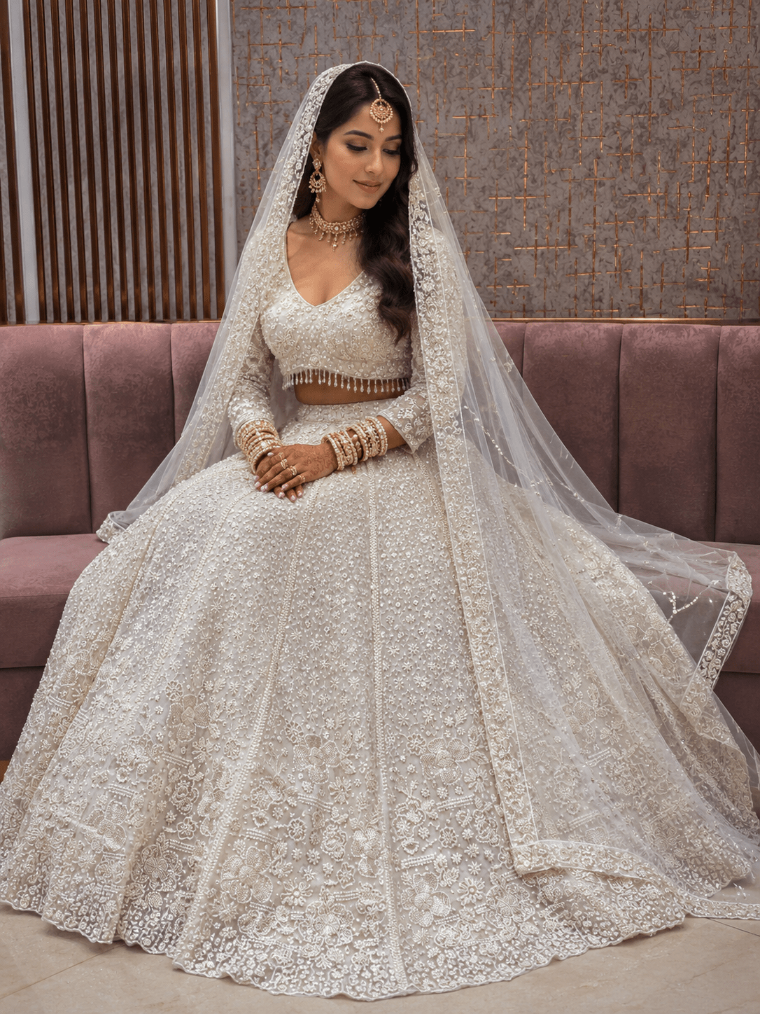 Exclusive Unique Beaded WG DL - Indian Dress House 786