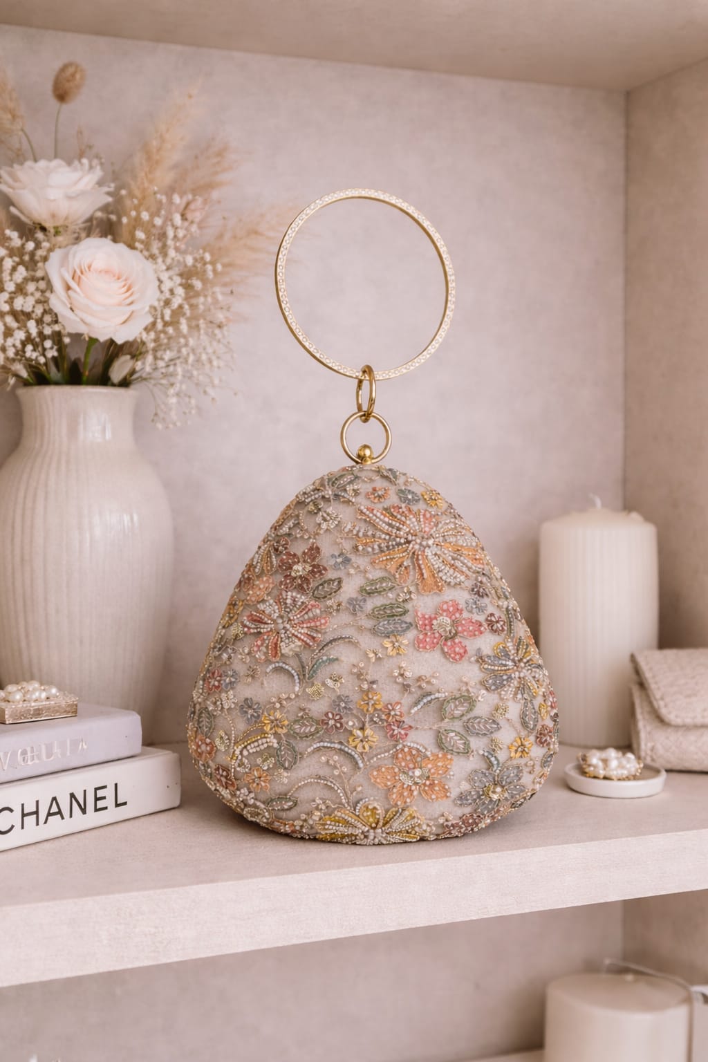 Exquisite Floral Multi Color CFB - Indian Dress House 786