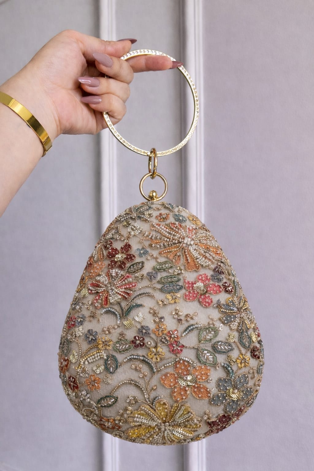 Exquisite Floral Multi Color CFB - Indian Dress House 786