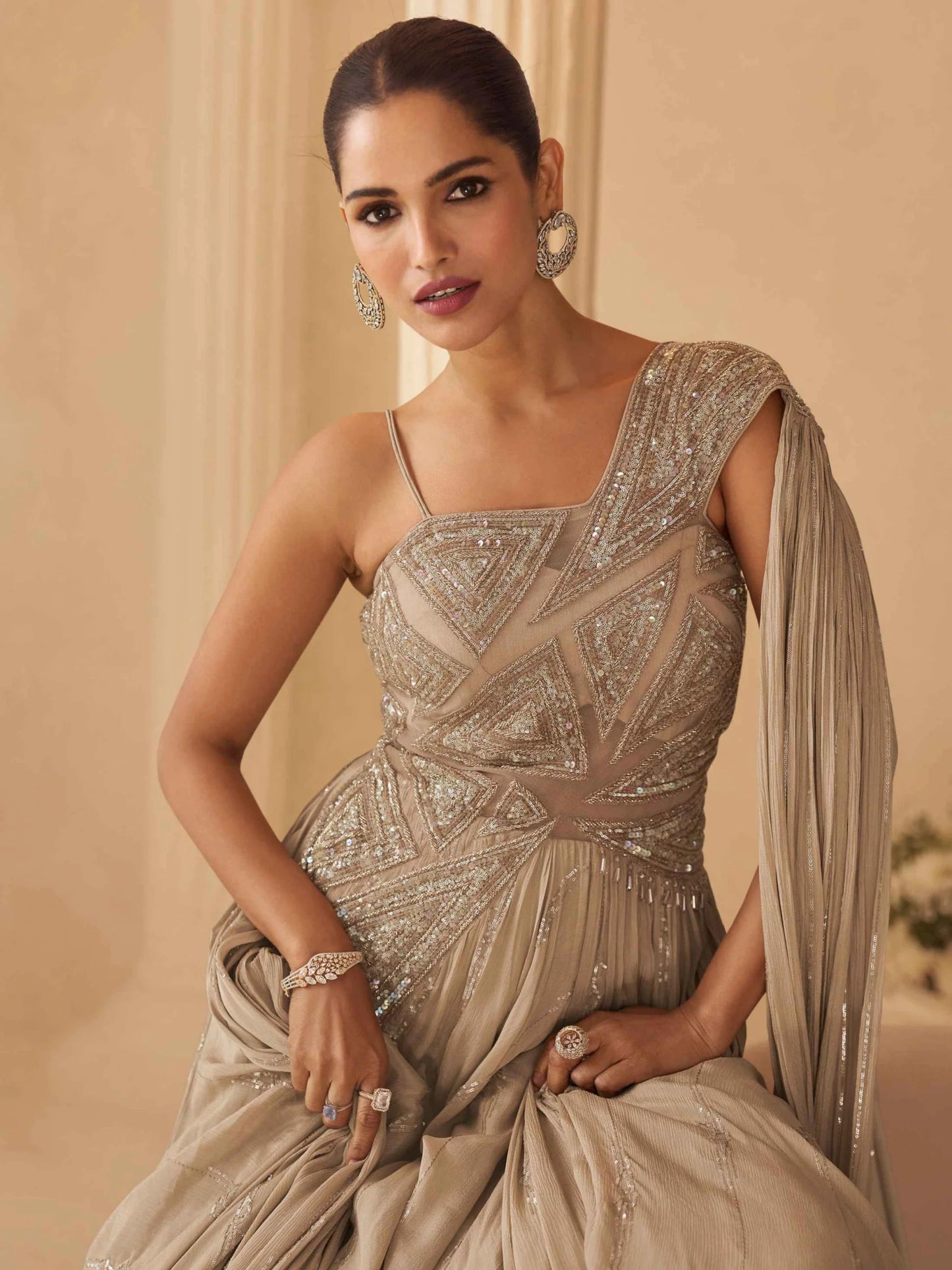 Exquisite Gold SYAG - Indian Dress House 786