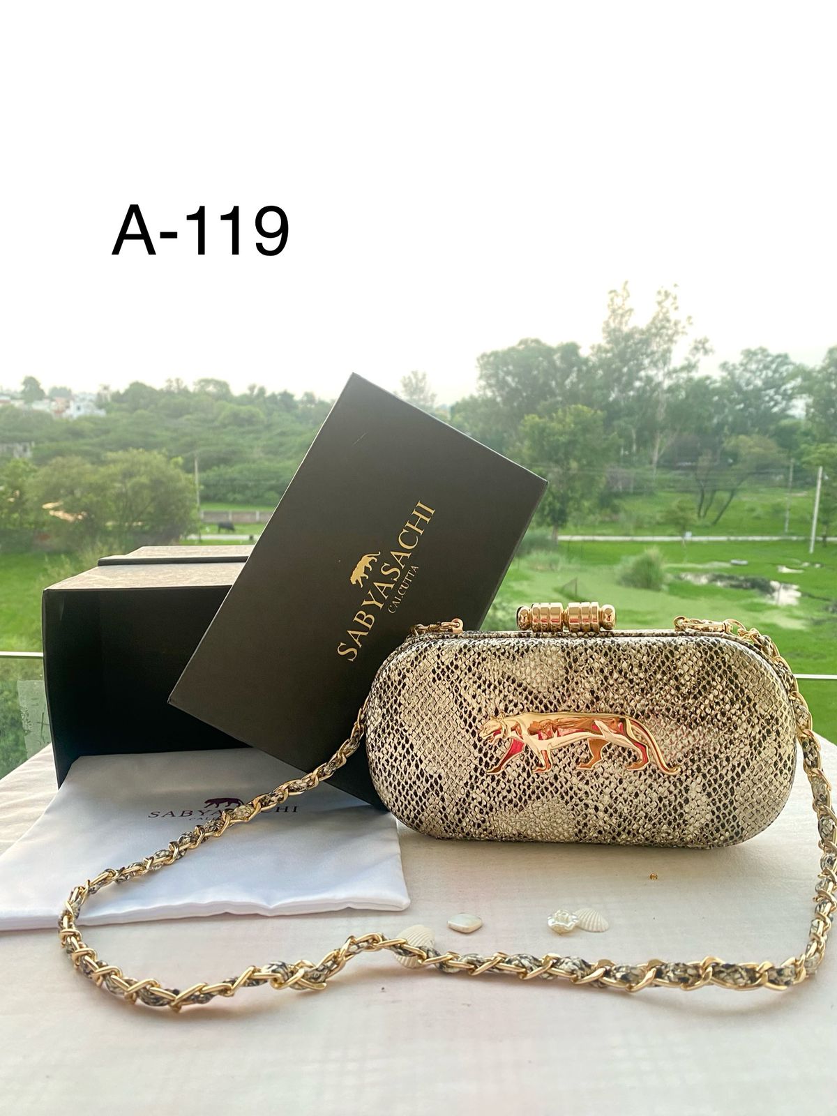 Faux Snakeskin LG CFB - Indian Dress House 786