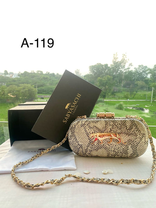 Faux Snakeskin LG CFB - Indian Dress House 786