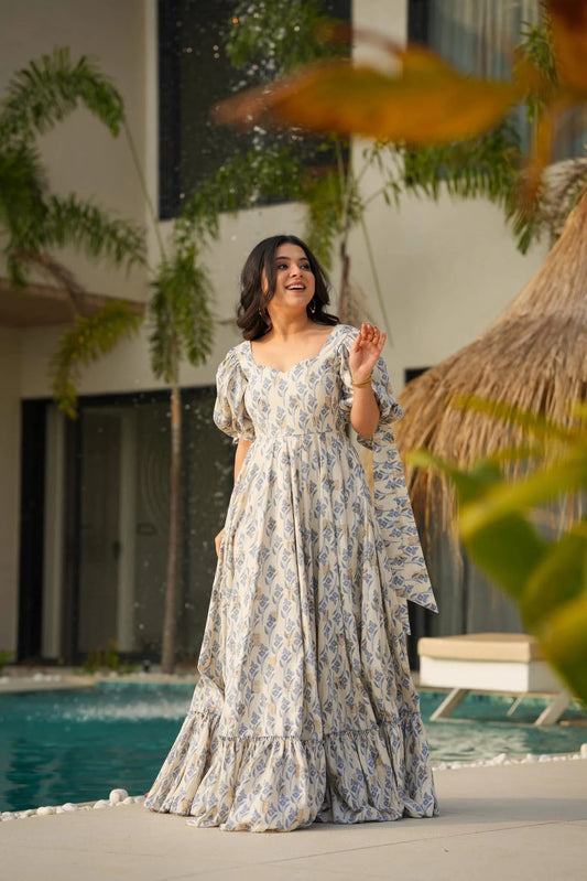 Floral Haze LC 11002 FVD - Indian Dress House 786