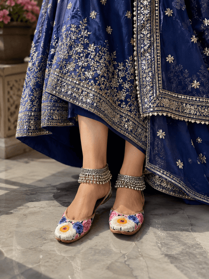 Floral Rose Multi Color Printed JTS - Indian Dress House 786