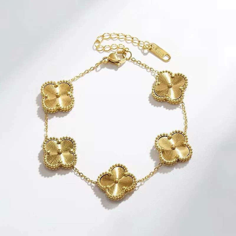 Free Elegant Clover Bracelet JWY - Indian Dress House 786
