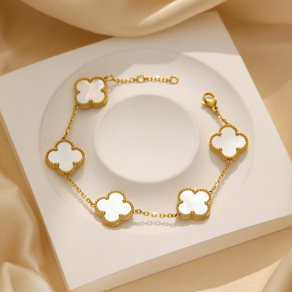Free Elegant Clover Bracelet JWY - Indian Dress House 786