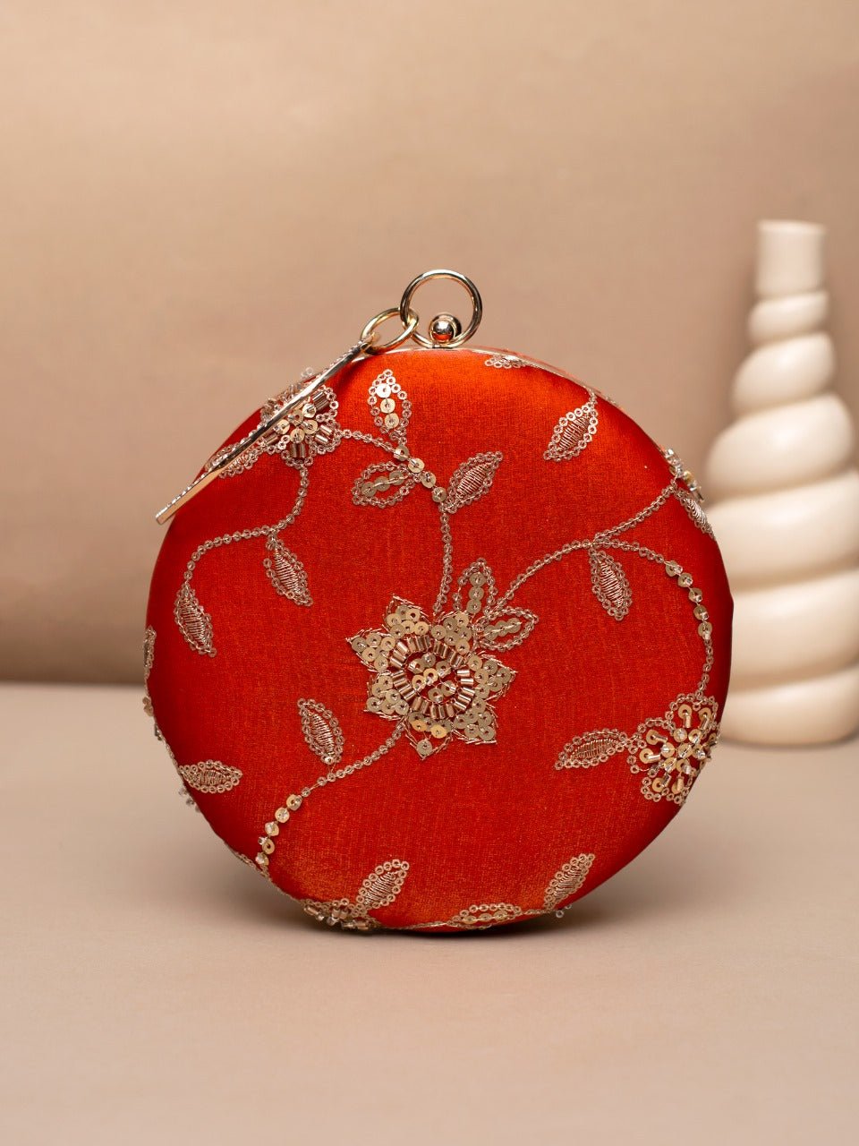 Free Floral Red CFB - Indian Dress House 786