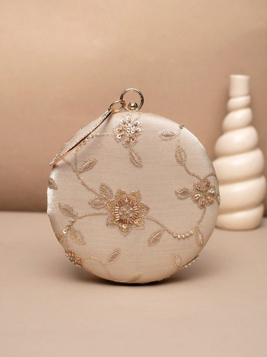 Free Unique Floral Ivory CFB - Indian Dress House 786