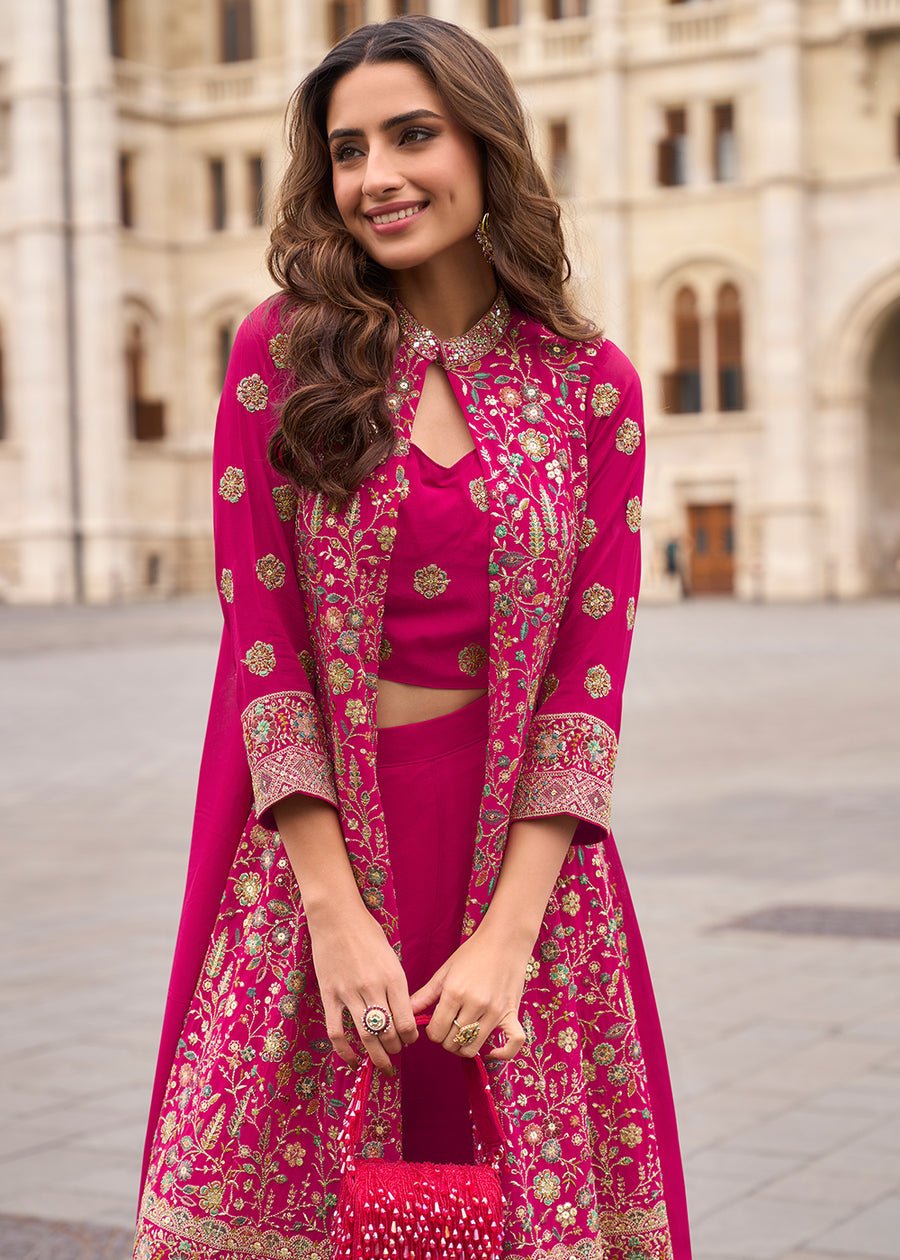 Fuchsia Glam SYI - Indian Dress House 786