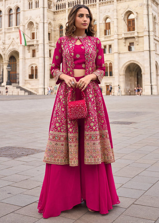 Fuchsia Glam SYI - Indian Dress House 786