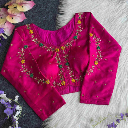 Glamorous Handcrafted Floral SBT - Indian Dress House 786