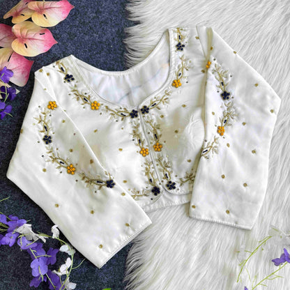 Glamorous Handcrafted Floral SBT - Indian Dress House 786