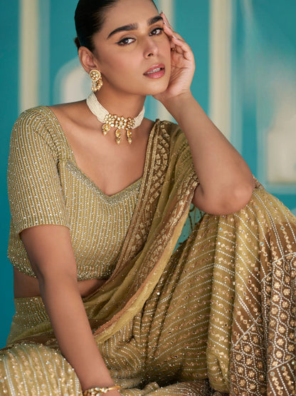 Golden Two Tone SYLP - Indian Dress House 786