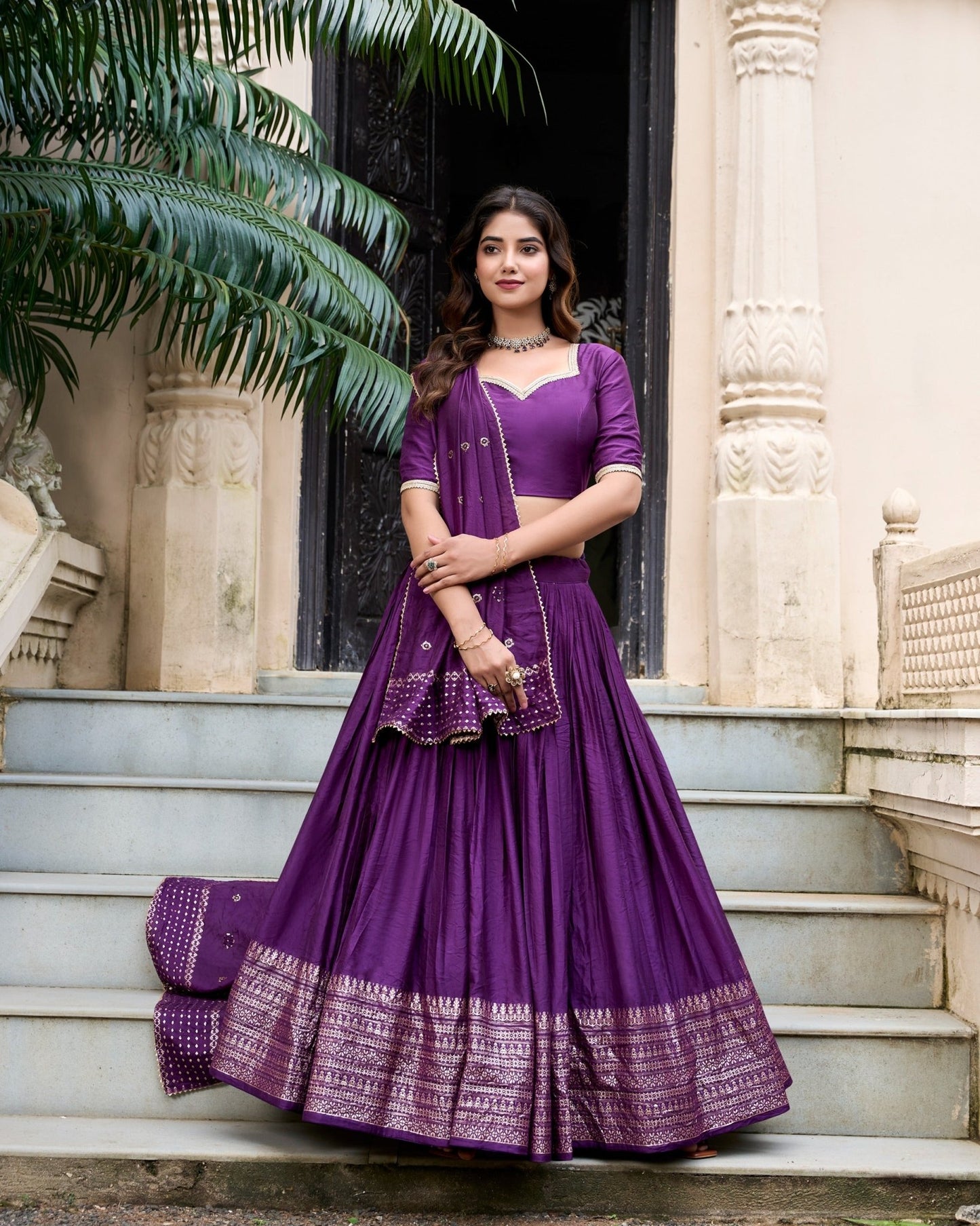 Gorgeosu Simple ZNL - Indian Dress House 786