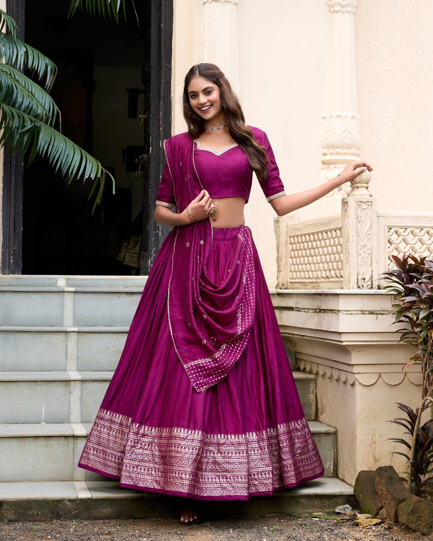 Gorgeosu Simple ZNL - Indian Dress House 786
