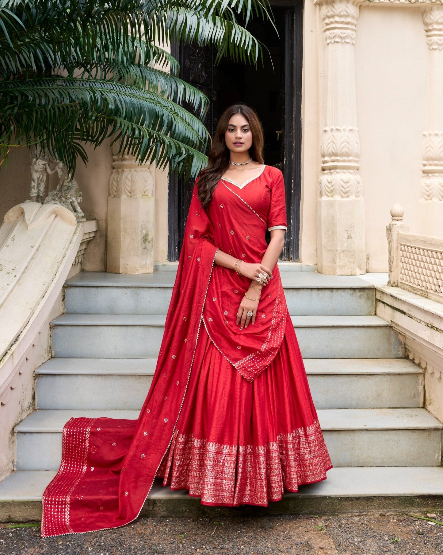 Gorgeosu Simple ZNL - Indian Dress House 786