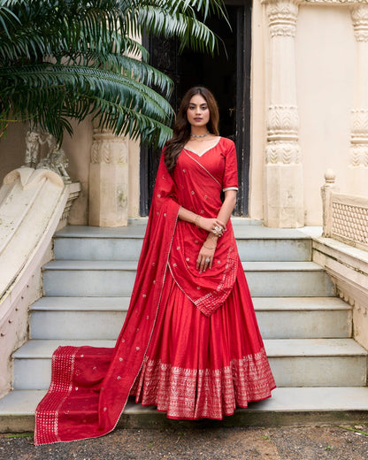 Gorgeosu Simple ZNL - Indian Dress House 786