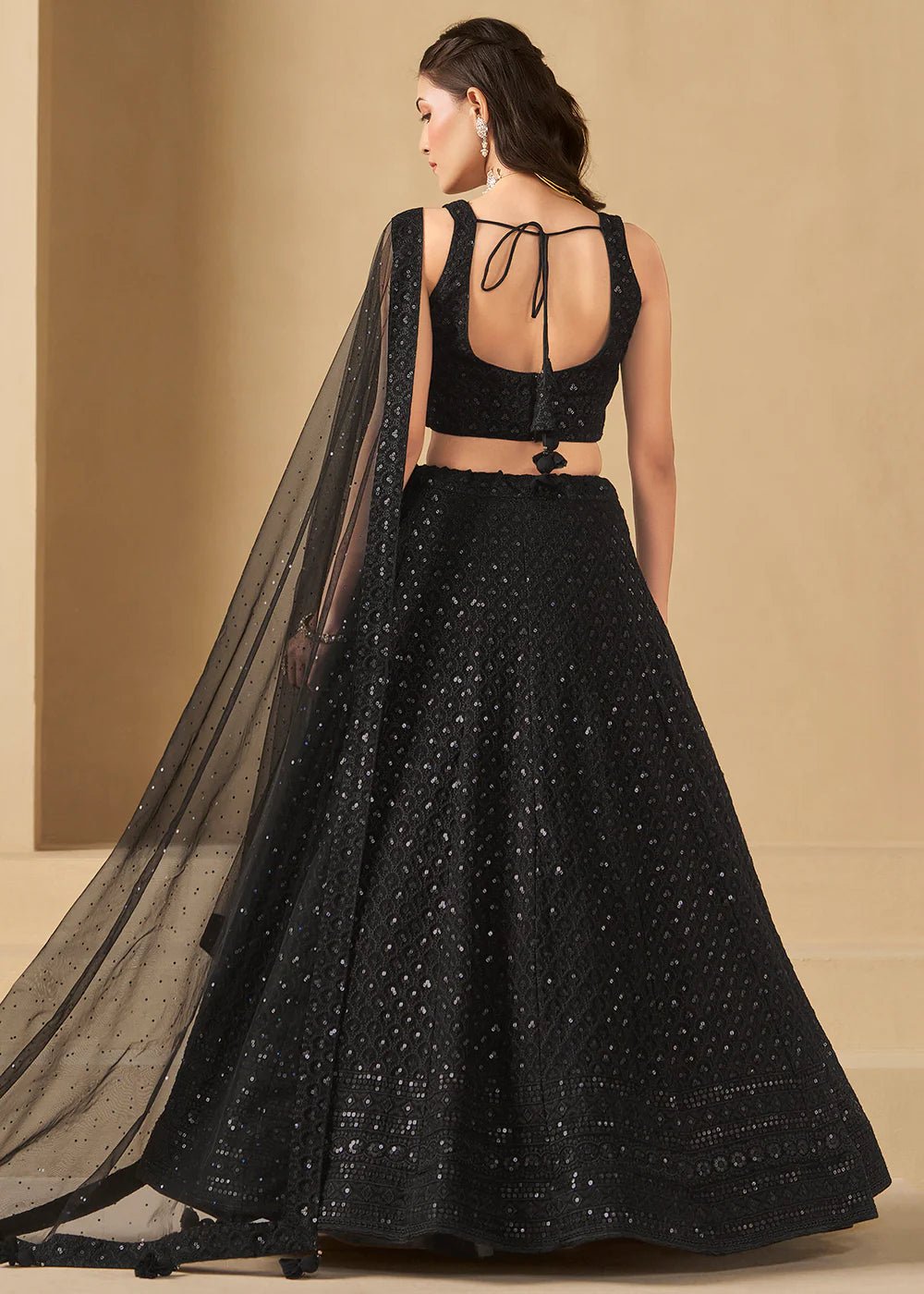 Gorgeous Black ZFL - Indian Dress House 786