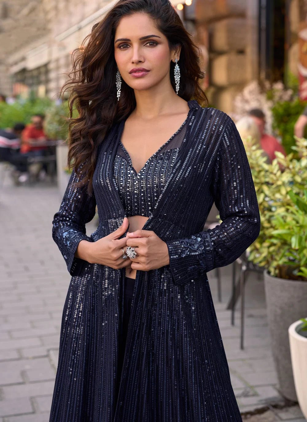 Gorgeous Blue SRP - Indian Dress House 786
