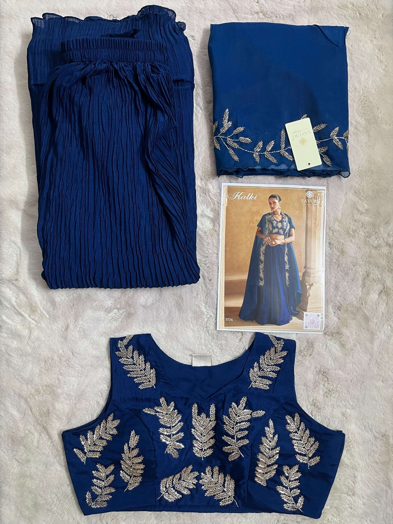 Gorgeous Blue SYKL - Indian Dress House 786