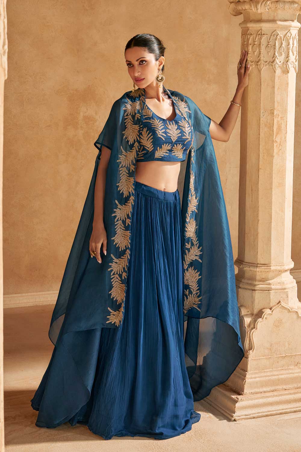 Gorgeous Blue SYKL - Indian Dress House 786