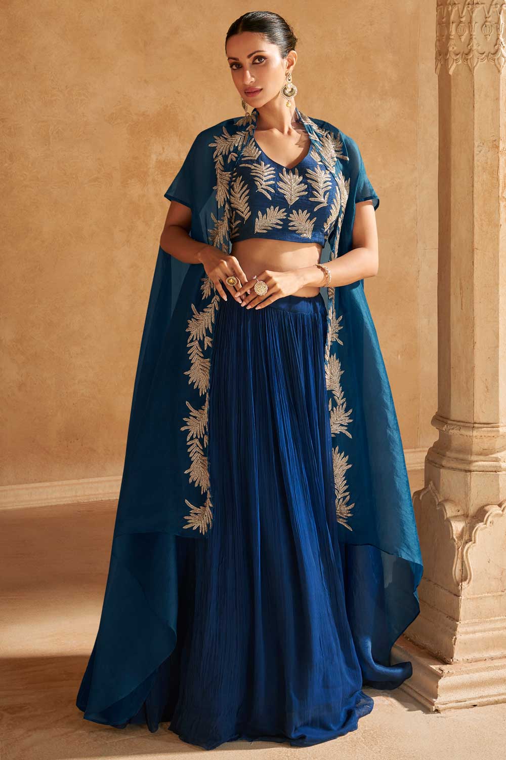 Gorgeous Blue SYKL - Indian Dress House 786
