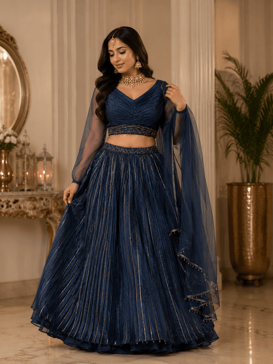 Gorgeous Blue SYL - Indian Dress House 786