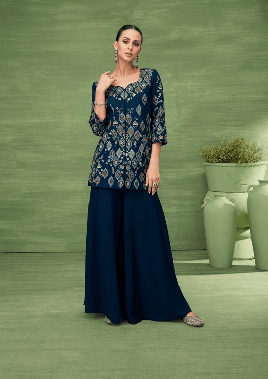 Gorgeous Blue VMKP - Indian Dress House 786