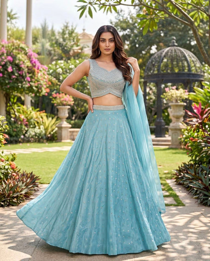 Gorgeous Elegant Simple SWL - Indian Dress House 786