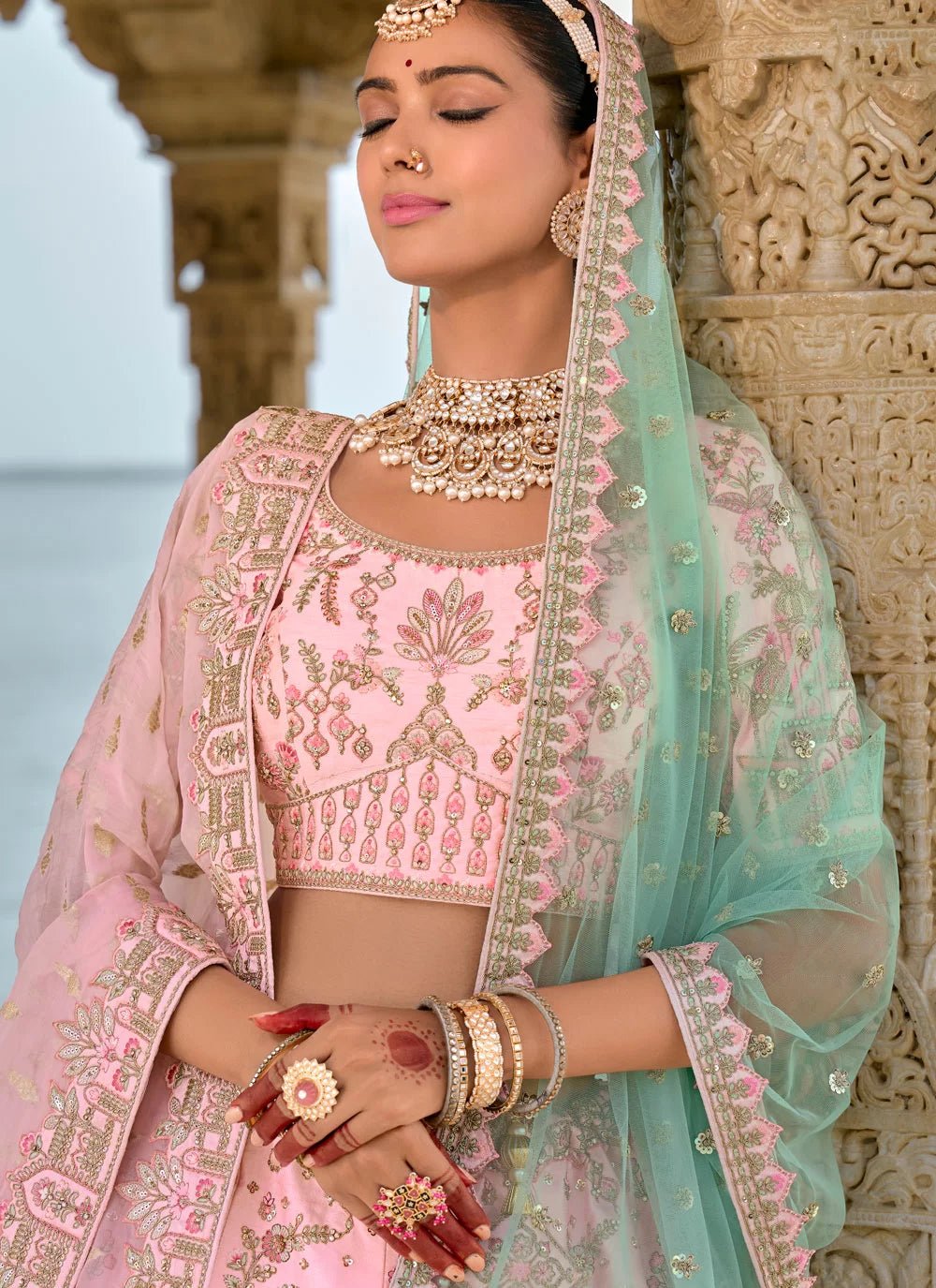 Gorgeous Floral Bridal ANARL - Indian Dress House 786