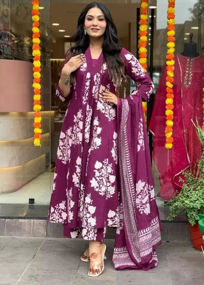 Gorgeous Floral DRV 268 FVD - Indian Dress House 786
