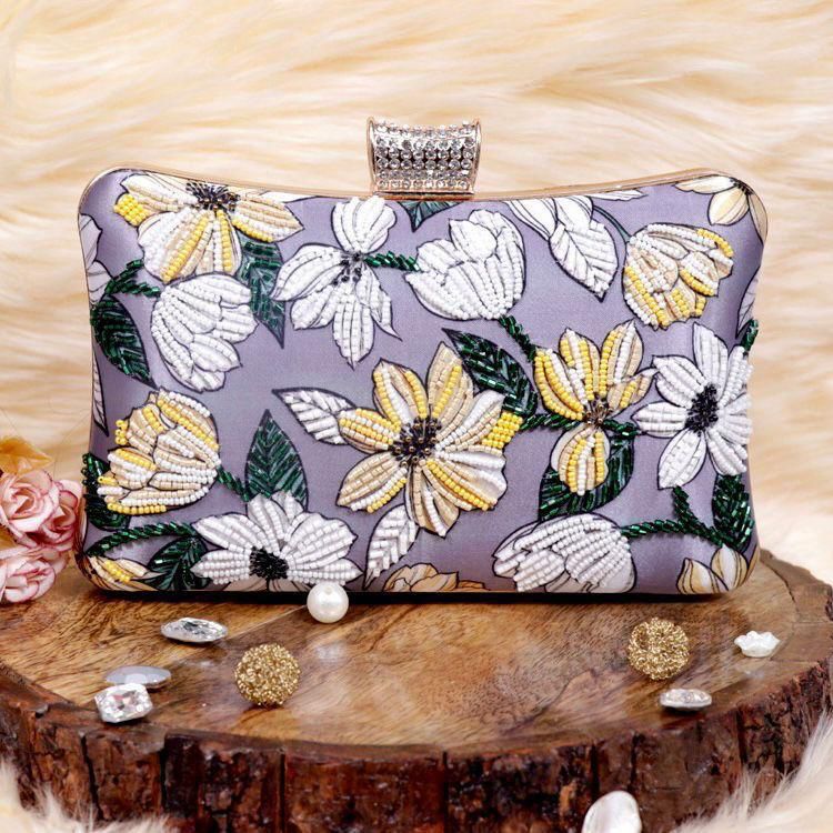 Gorgeous Floral Lavender CFB - Indian Dress House 786