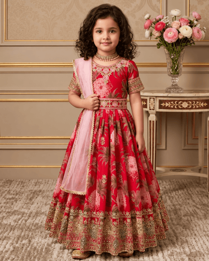 Gorgeous Floral MM Dress - Indian Dress House 786