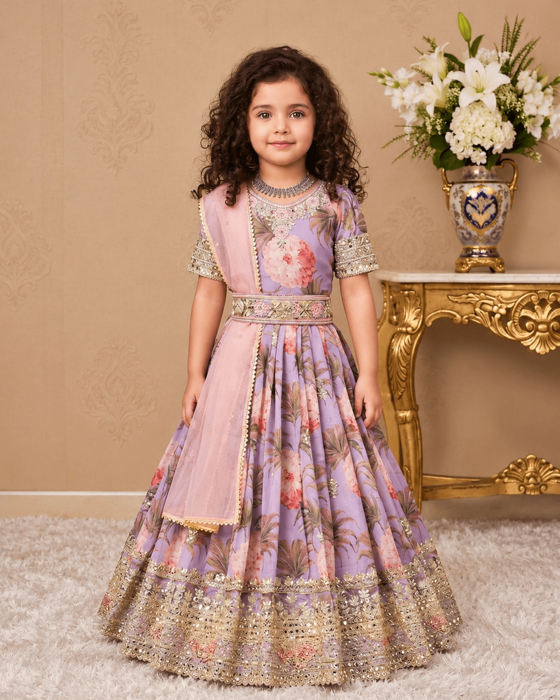 Gorgeous Floral MM Dress - Indian Dress House 786