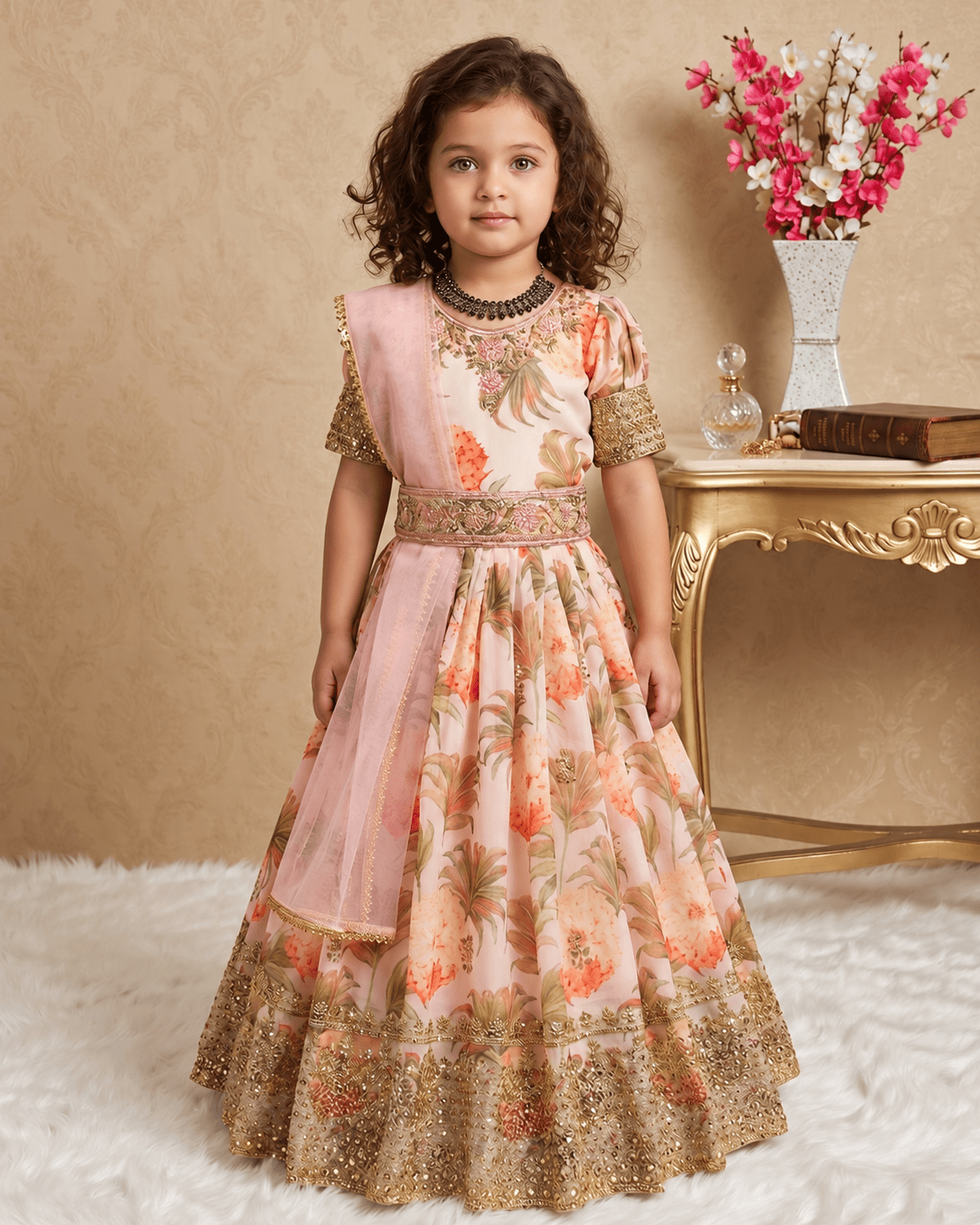 Gorgeous Floral MM Dress - Indian Dress House 786