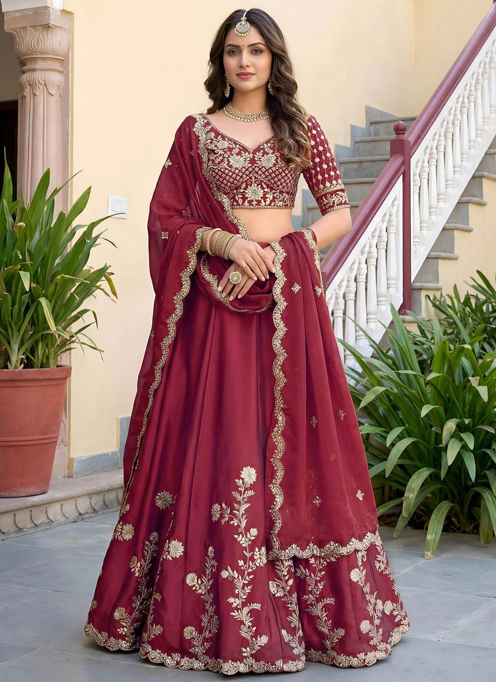Gorgeous Floral ZFLS - Indian Dress House 786