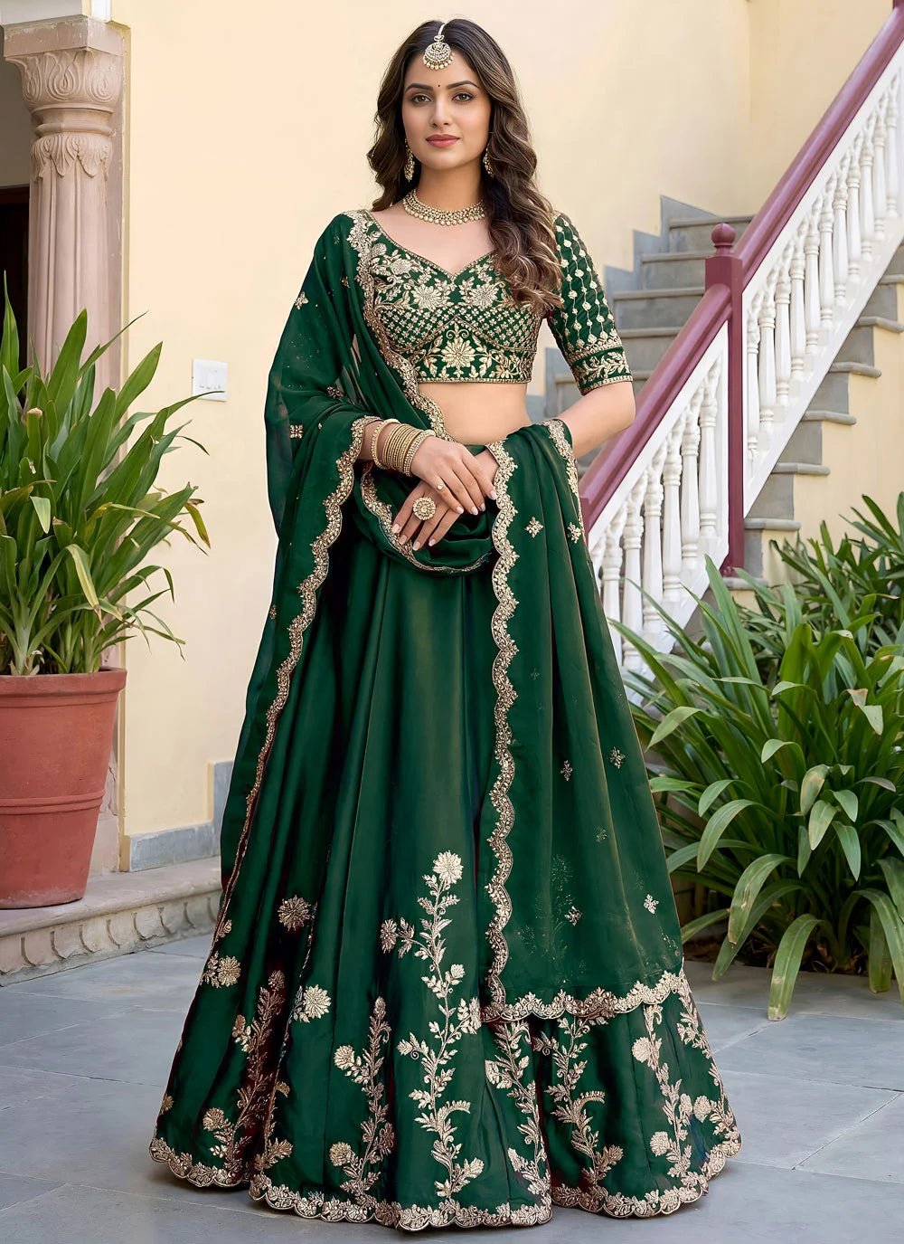 Gorgeous Floral ZFLS - Indian Dress House 786