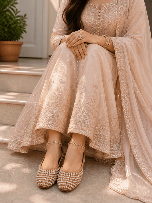 Gorgeous Gold & Silver JTS - Indian Dress House 786