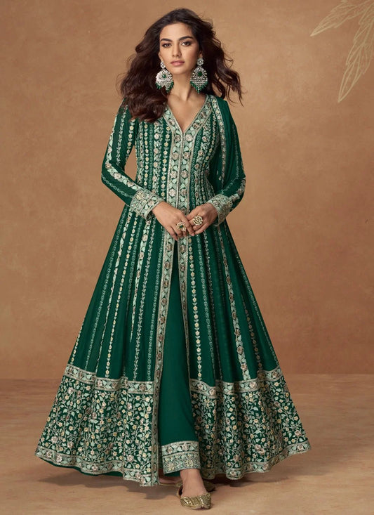Gorgeous Green ASMJ - Indian Dress House 786