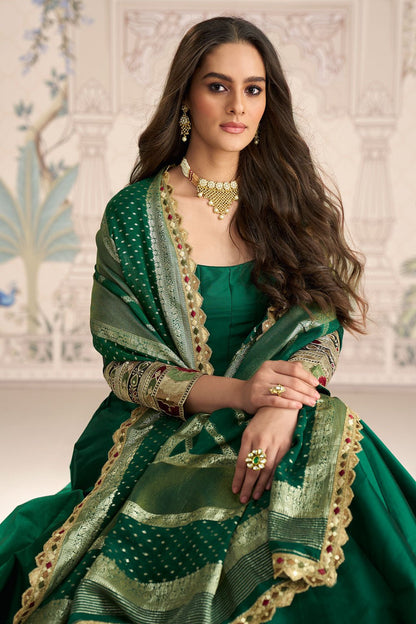 Gorgeous Green SYRO - Indian Dress House 786