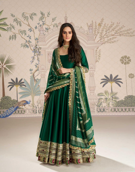 Gorgeous Green SYRO - Indian Dress House 786