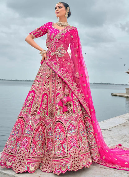 Gorgeous Hot Pink ANARL - Indian Dress House 786