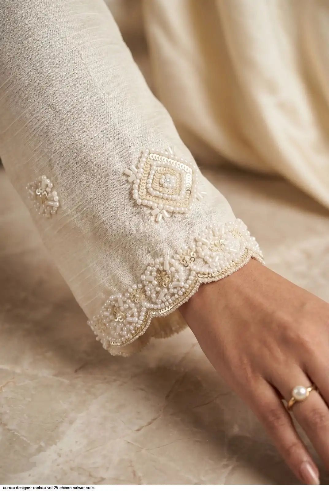 Gorgeous Ivory AURS - Indian Dress House 786
