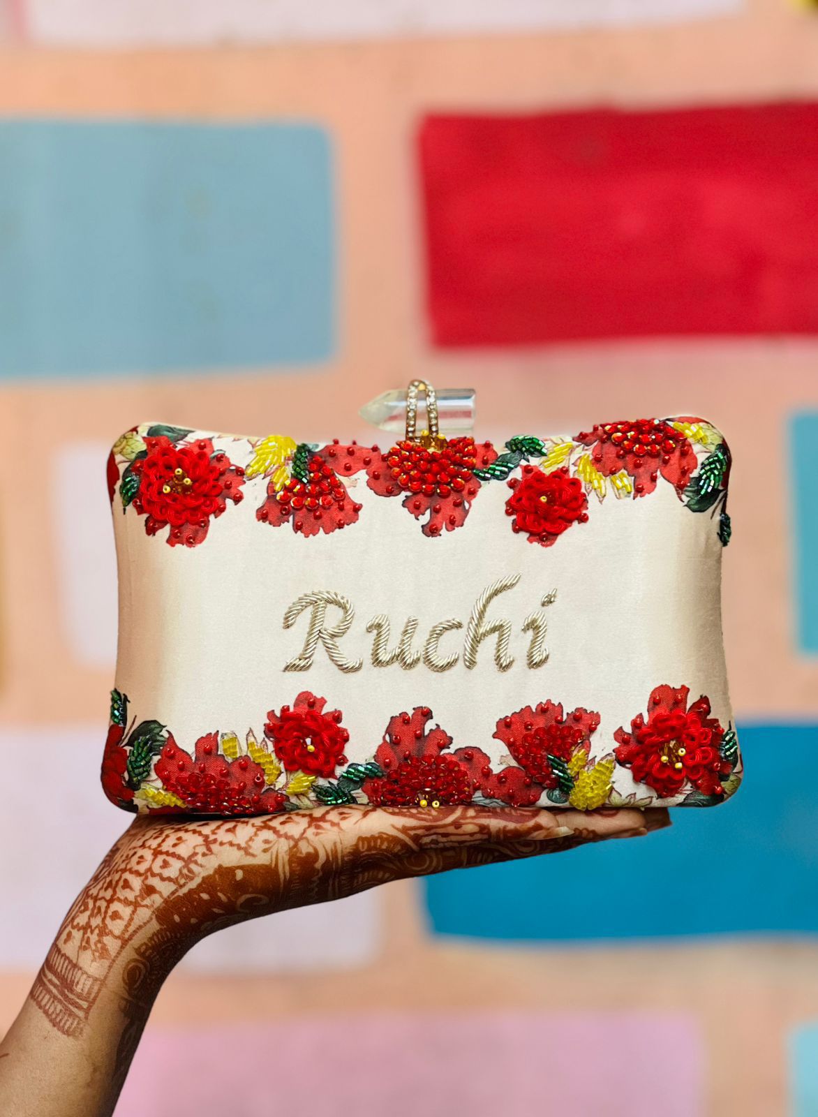 Gorgeous Ivory & Red CN CFB - Indian Dress House 786