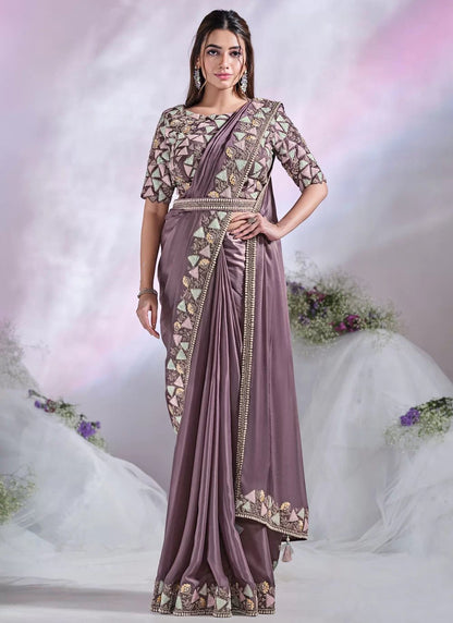 Gorgeous Lavender MHSA - Indian Dress House 786