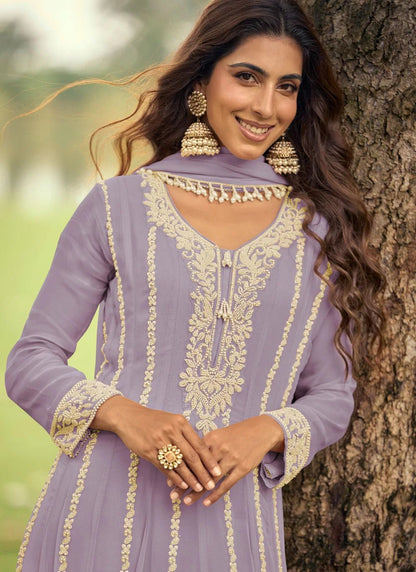 Gorgeous Lavender SYIA - Indian Dress House 786